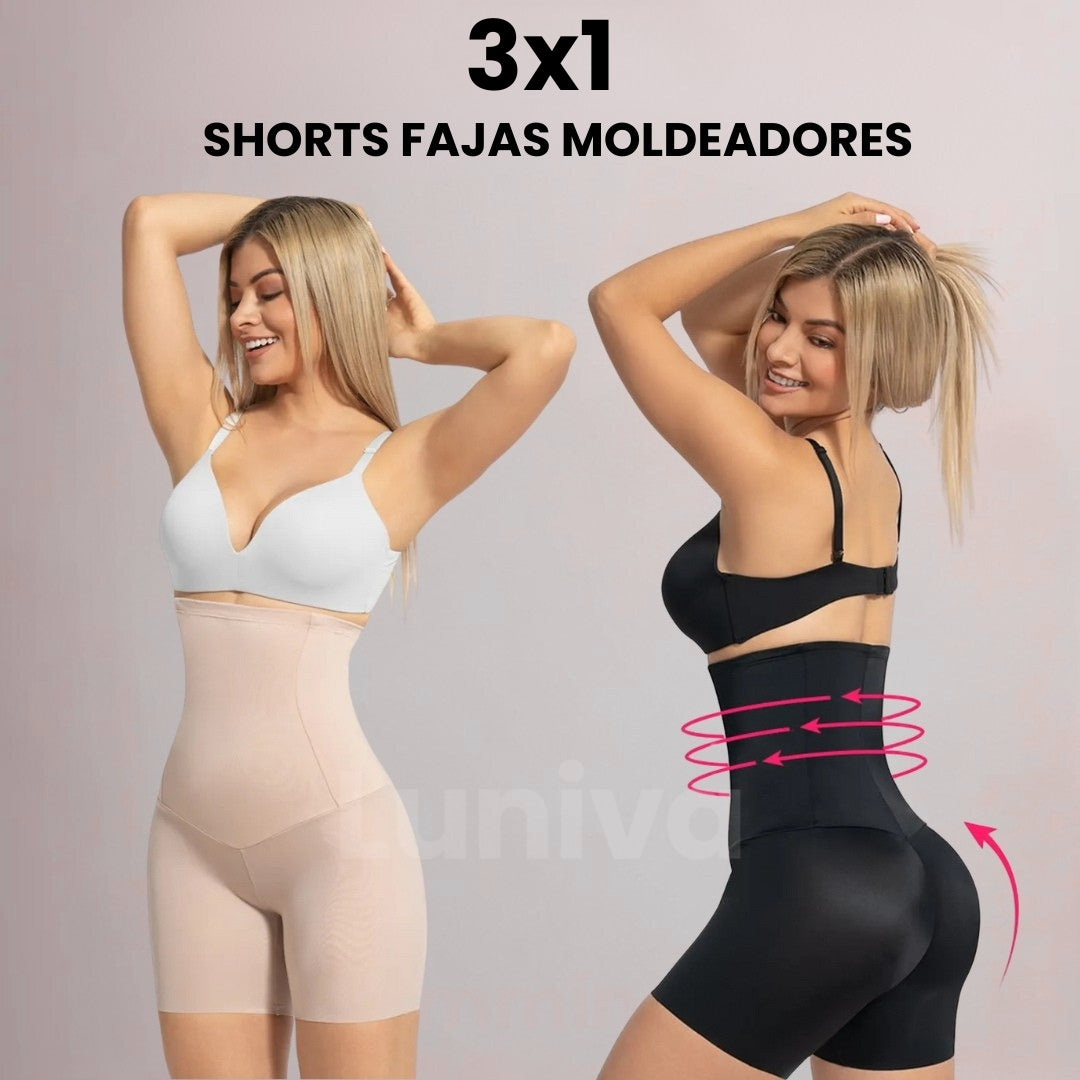 PROMO 3x1 | Short Faja Moldeador Luniva®