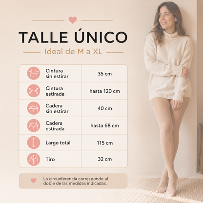 Oferta Invierno 2x1 | Pantymedias Efecto Piel