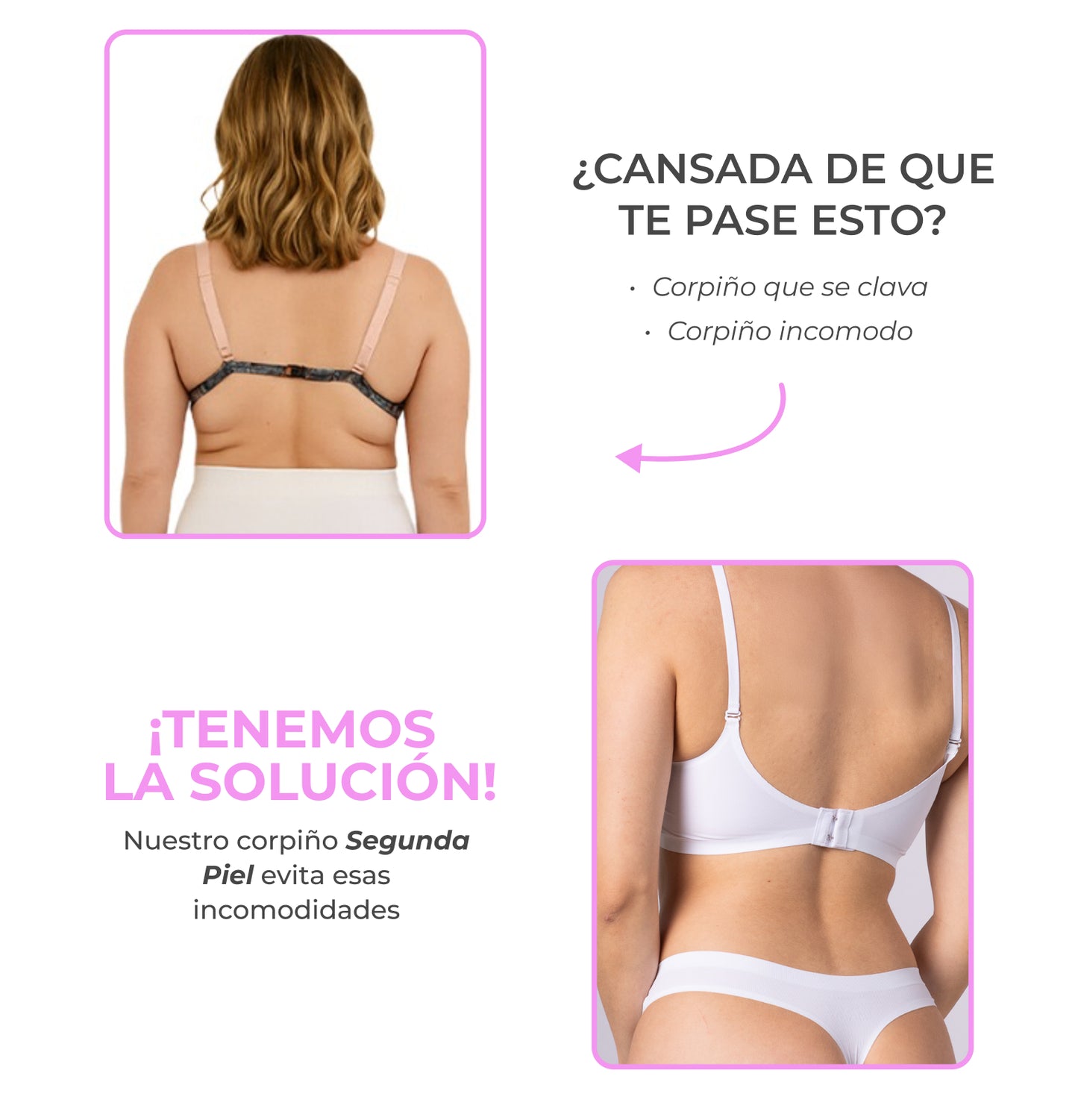 PROMO 3x1 | Corpiño Segunda Piel Luniva®