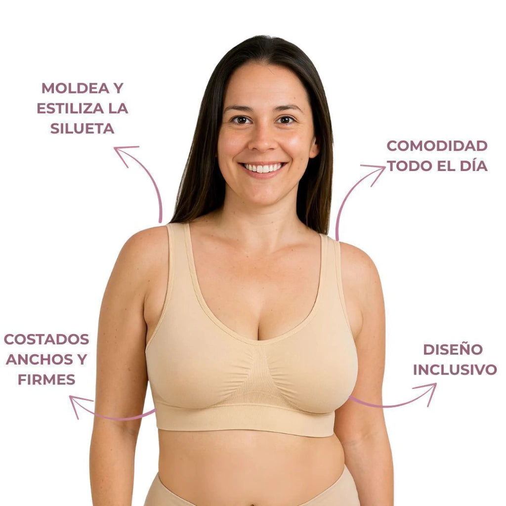 PROMO 3x1 | Corpiño Segunda Piel Luniva®